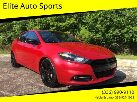 2014 Dodge Dart for sale at Elite Auto Sports LLC in Wilkesboro NC