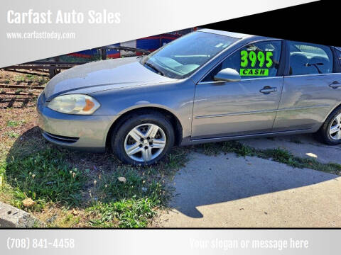 2006 Chevrolet Impala for sale at Carfast Auto Sales in Dolton IL