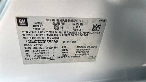 2016 Chevrolet Silverado 3500HD