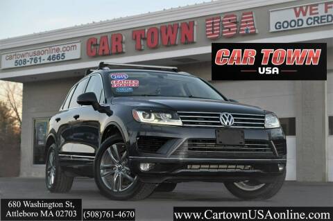 2015 Volkswagen Touareg for sale at Car Town USA in Attleboro MA