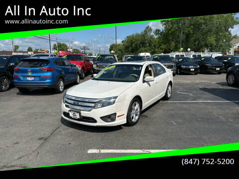 2012 Ford Fusion for sale at All In Auto Inc in Palatine IL