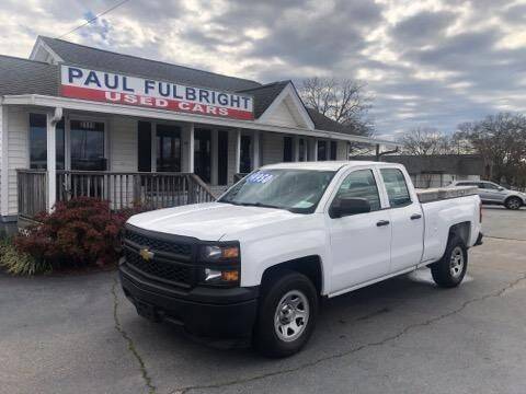 2014 Chevrolet Silverado 1500 for sale at Paul Fulbright Used Cars in Greenville SC