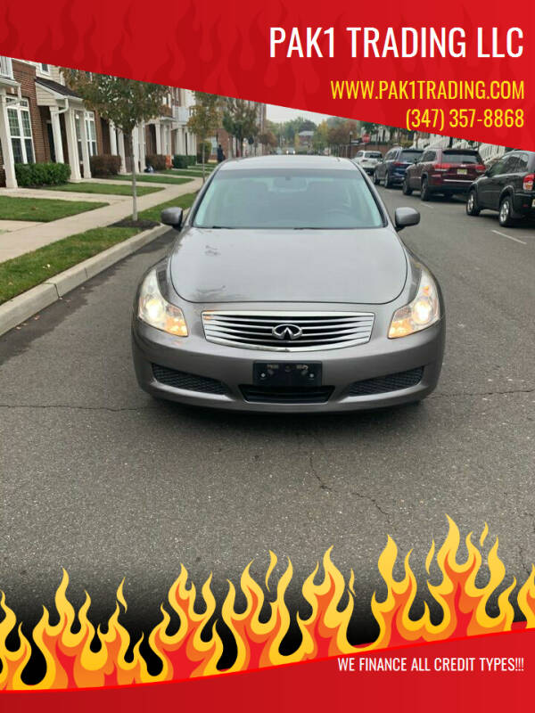 2007 Infiniti G35 for sale at Pak1 Trading LLC in Little Ferry NJ