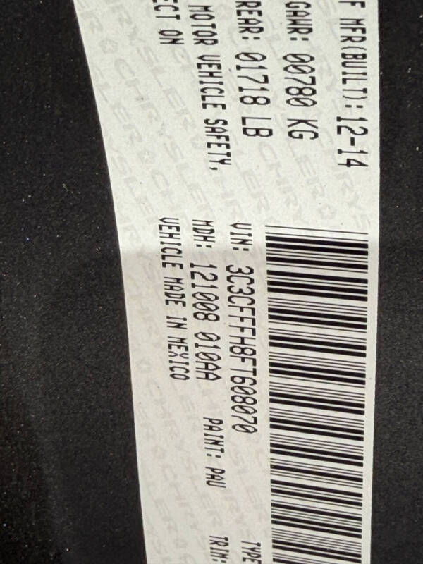 2015 FIAT 500 Abarth