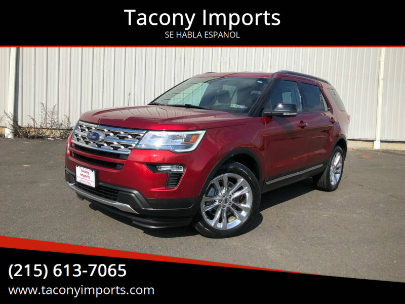 2018 Ford Explorer for sale at Tacony Imports in Philadelphia PA