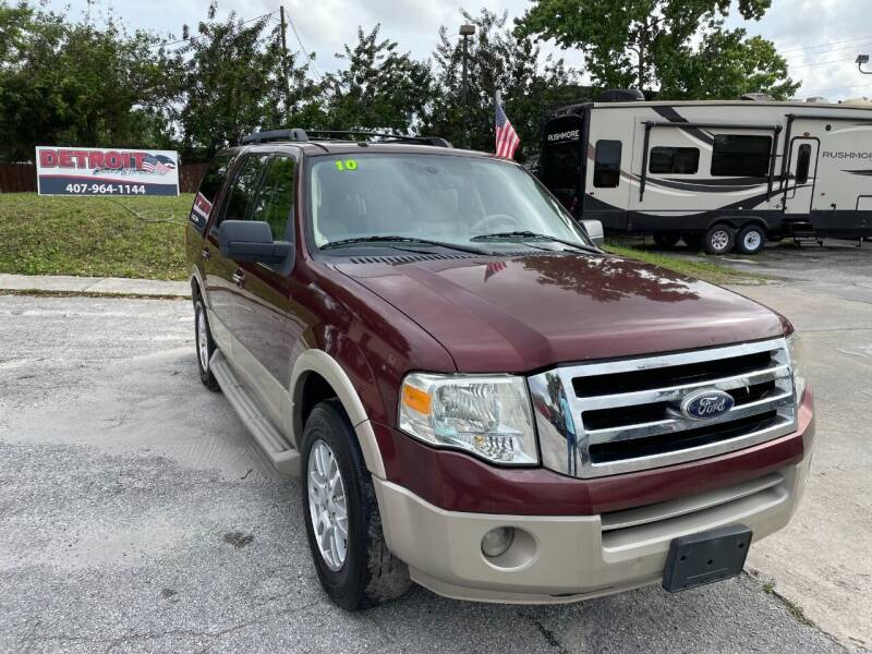 2010 Ford Expedition for sale at Detroit Cars and Trucks in Orlando FL