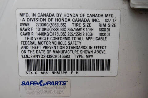 2012 Acura MDX SH-AWD w/Tech