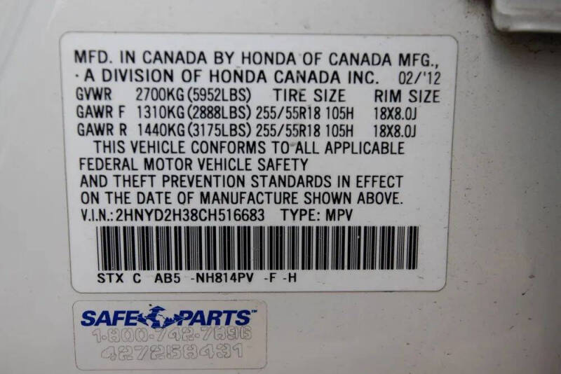 2012 Acura MDX SH-AWD w/Tech