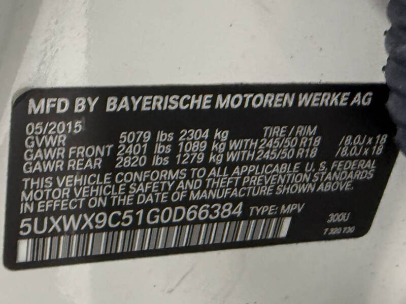 2016 BMW X3 xDrive28i