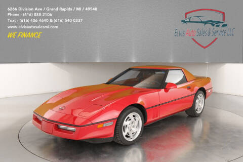 1990 Chevrolet Corvette for sale at Elvis Auto Sales LLC in Grand Rapids MI