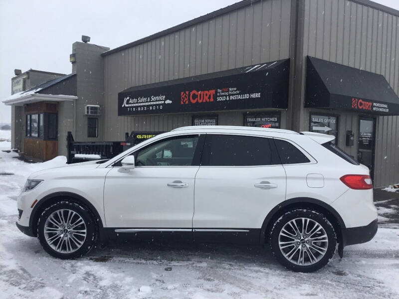 2018 Lincoln MKX for sale at JC Auto Sales & Service in Eau Claire WI
