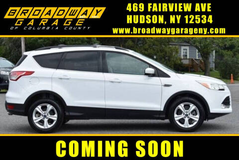 2014 Ford Escape for sale at Broadway Garage of Columbia County Inc. in Hudson NY