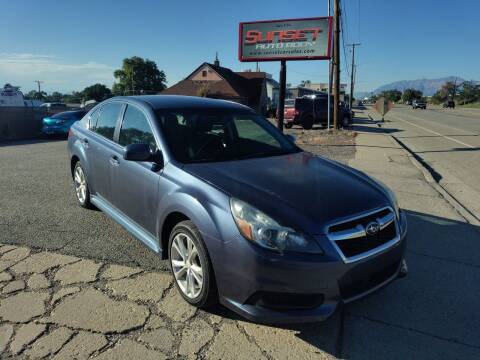 2013 Subaru Legacy for sale at Sunset Auto Body in Sunset UT