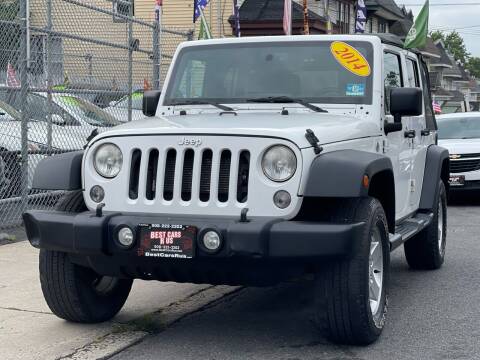 2014 Jeep Wrangler Unlimited for sale at Best Cars R Us LLC in Irvington NJ