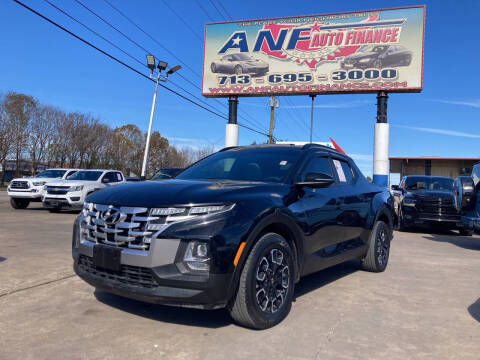 2022 Hyundai Santa Cruz for sale at ANF AUTO FINANCE in Houston TX