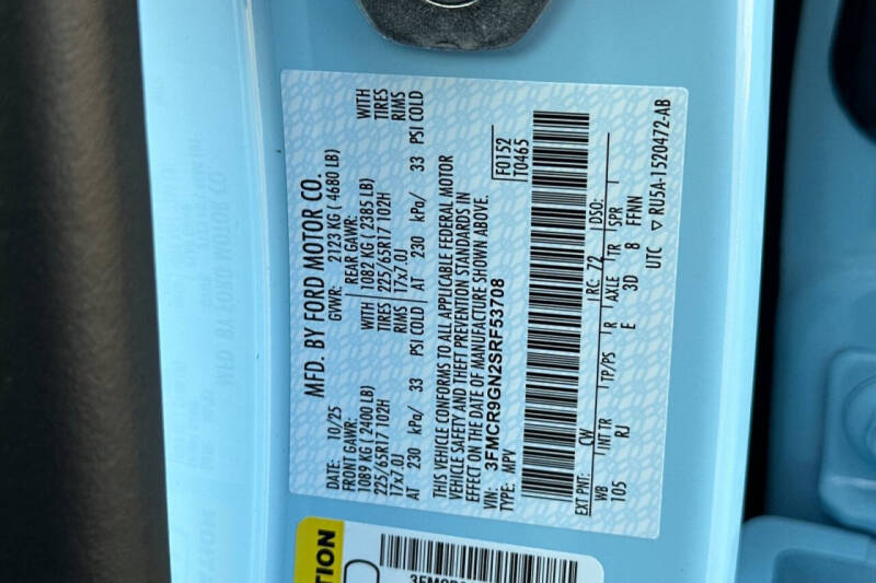 2025 Ford Bronco Sport Heritage