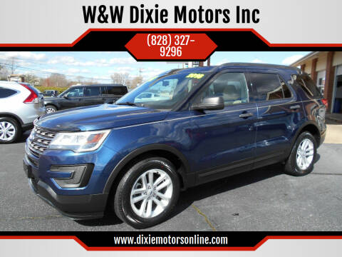 2016 Ford Explorer for sale at W&W Dixie Motors Inc in Hickory NC