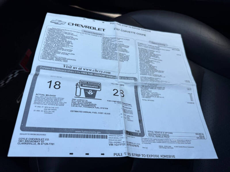 2007 Chevrolet Corvette