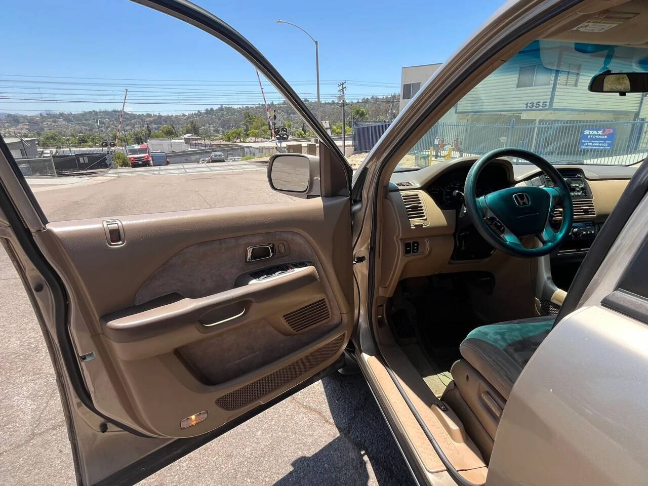 Beige 2004 Honda Pilot EX EX 4WD 4dr SUV 29