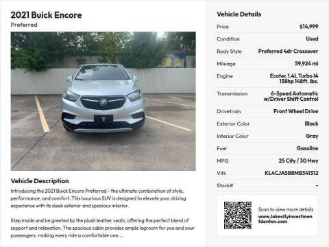 2021 Buick Encore Preferred