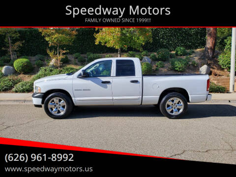 2004 Dodge Ram 1500 for sale at Speedway Motors in Glendora CA