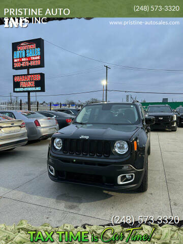 2016 Jeep Renegade for sale at PRISTINE AUTO SALES INC in Pontiac MI