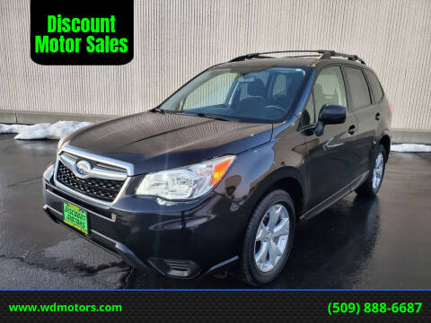2014 Subaru Forester for sale at Discount Motor Sales in Wenatchee WA
