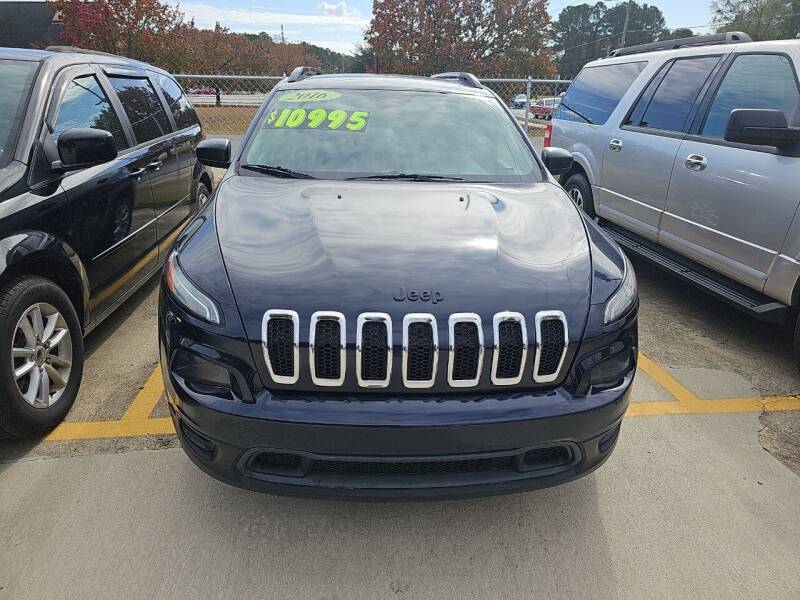 2016 Jeep Cherokee for sale at McGrady & Sons Motor & Repair, LLC in Fayetteville NC