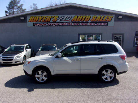 2009 Subaru Forester for sale at ROYERS 219 AUTO SALES in Dubois PA