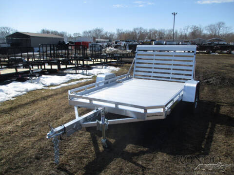 2022 Aluma Aluminum Single Axle Utility 7