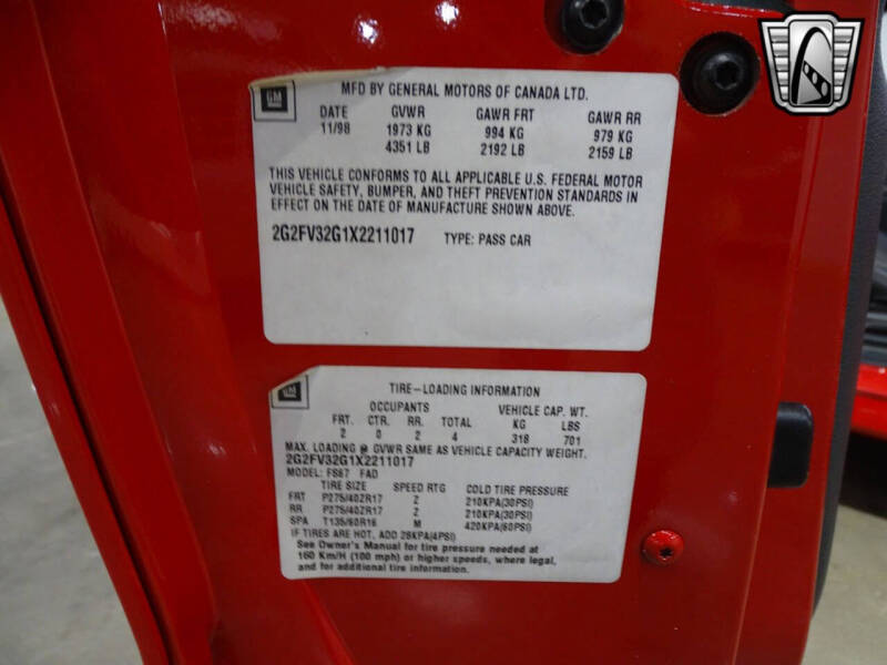 1999 Pontiac Firebird Trans Am