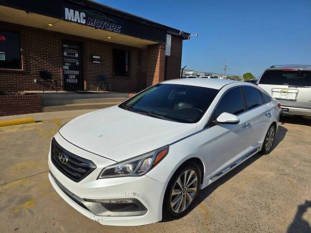 2016 Hyundai SONATA for sale at Mac Motors in Arlington, TX