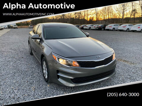 2018 Kia Optima for sale at Alpha Automotive in Odenville AL