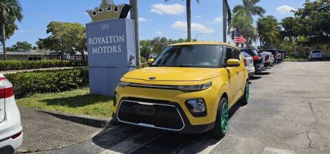 2020 Kia Soul for sale at ROYALTON MOTORS in Plantation FL