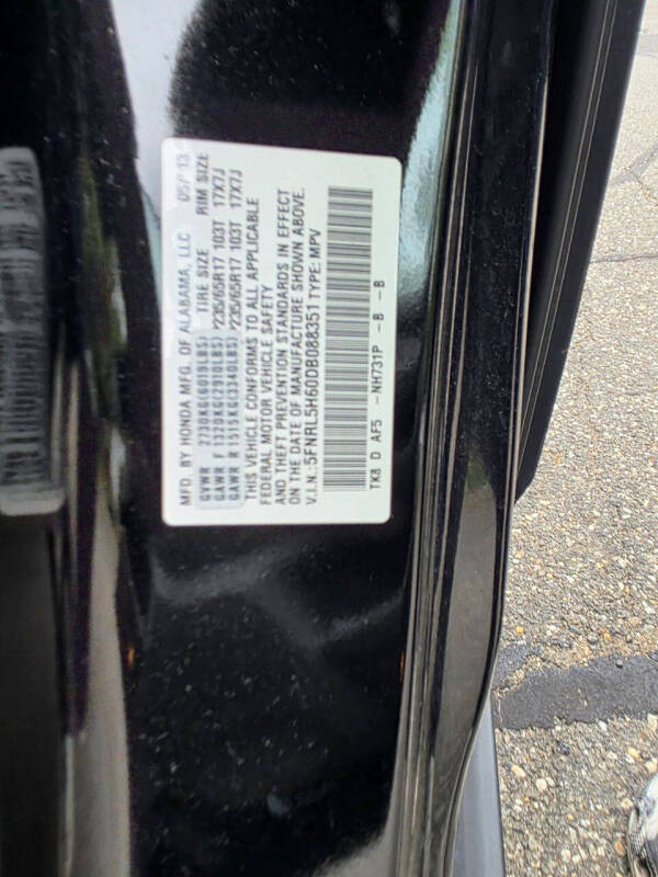 2013 Honda Odyssey EX-L w/Navi