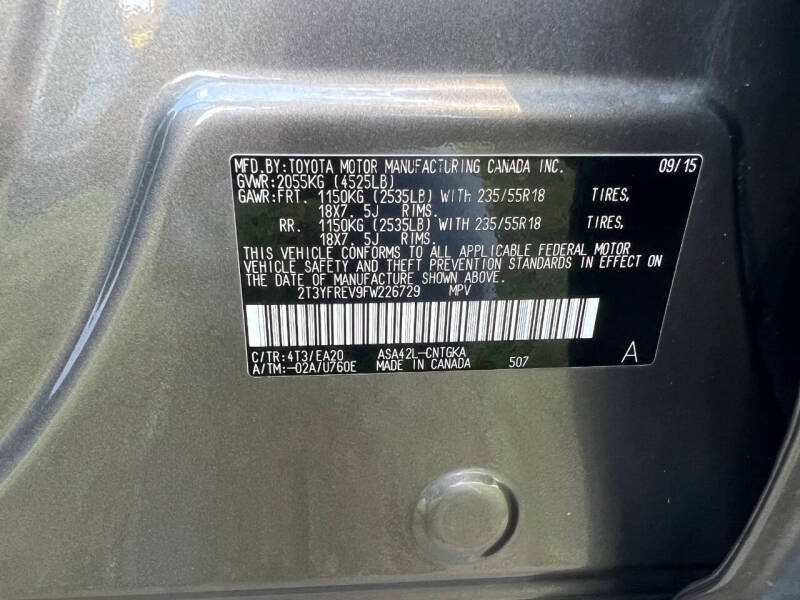 2015 Toyota RAV4 Limited