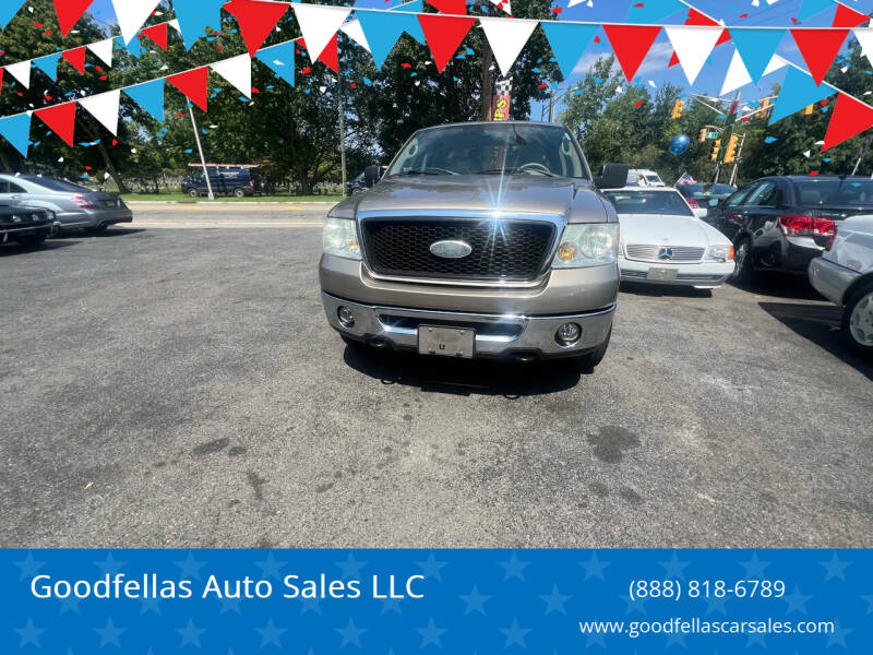 2006 Ford F-150 for sale at Goodfellas Auto Sales LLC in Clifton NJ