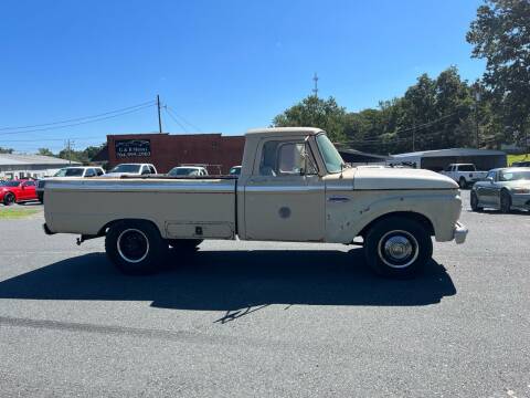 1966 Ford F-100 for sale at G&B Motors in Locust NC