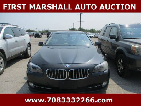 2011 BMW 5 Series for sale at First Marshall Auto Auction in Harvey IL