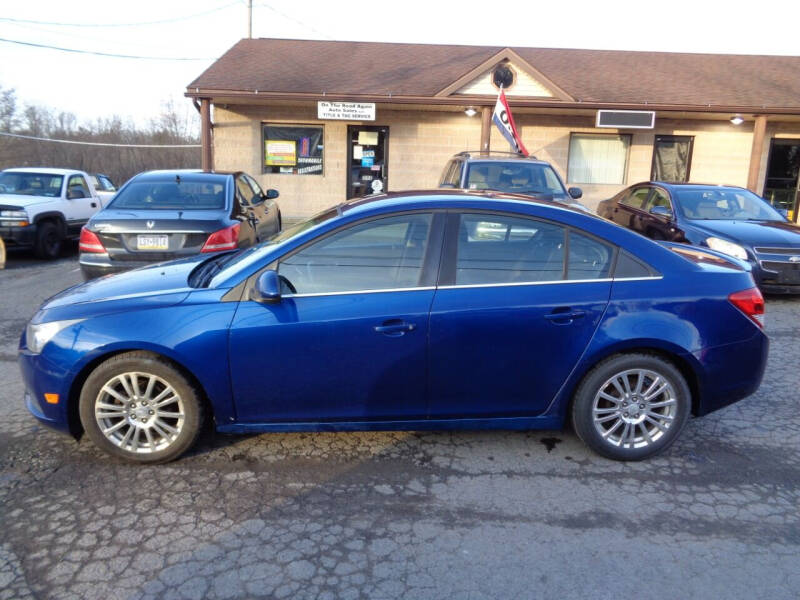 2012 Chevrolet Cruze for sale at On The Road Again Auto Sales in Lake Ariel PA