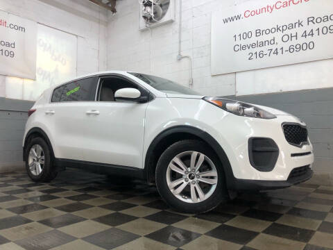 2017 Kia Sportage for sale at County Car Credit in Cleveland OH
