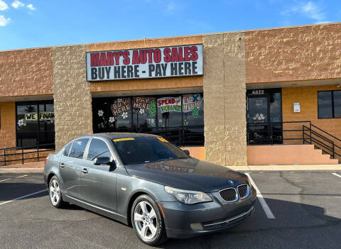 2008 BMW 5 Series for sale at Marys Auto Sales in Phoenix AZ