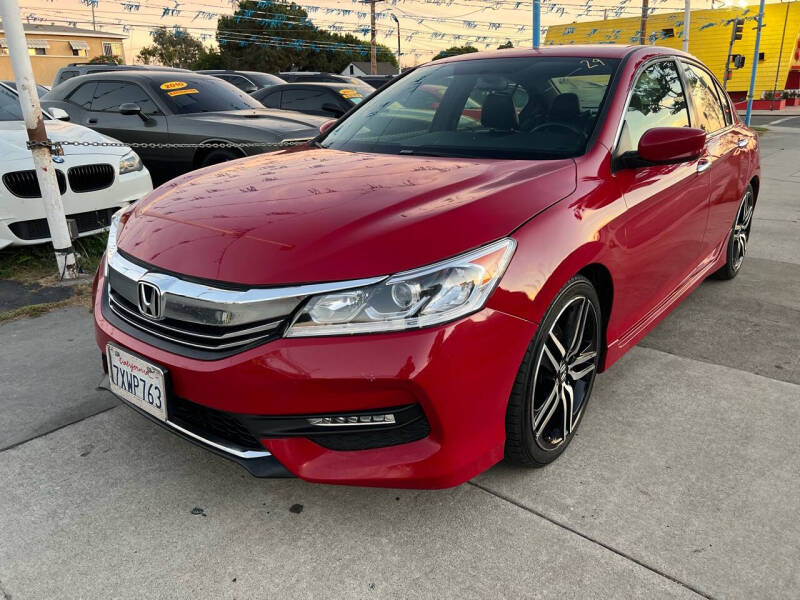 2017 Honda Accord for sale at Nasa Auto Sales in Los Angeles CA