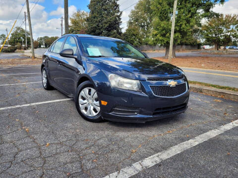 2014 Chevrolet Cruze for sale at CORTEZ AUTO SALES INC in Marietta GA