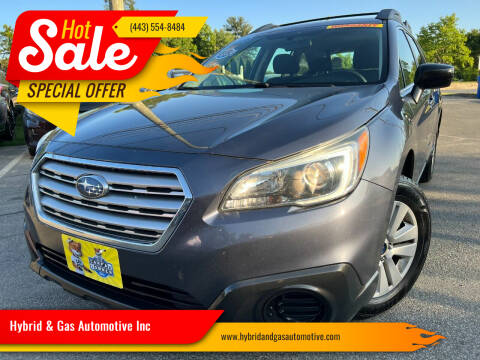 2017 Subaru Outback for sale at Hybrid & Gas Automotive Inc in Aberdeen MD