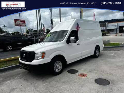2014 Nissan NV for sale at Navarro Auto Motors in Hialeah FL