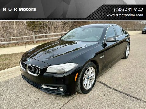 2015 BMW 5 Series for sale at R & R Motors in Waterford MI