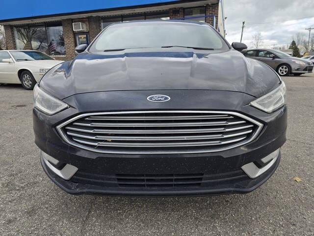 2017 Ford Fusion for sale at R Tony Auto Sales in Clinton Township MI