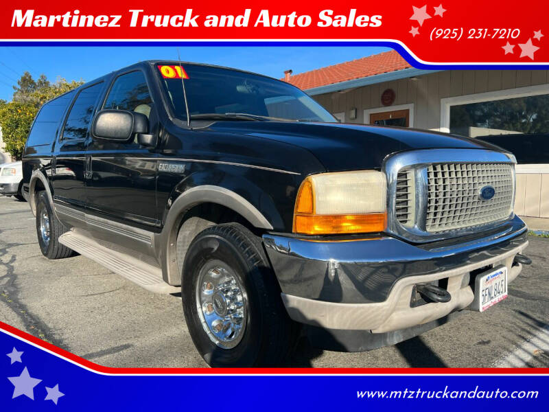 2001 Ford Excursion for sale at Martinez Truck and Auto Sales in Martinez CA
