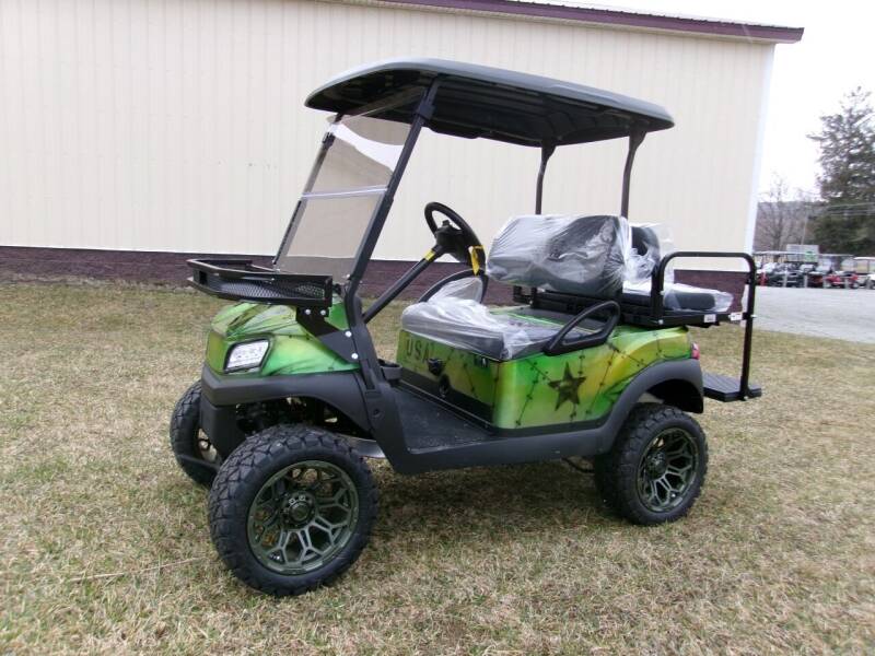 2018 Club Car Tempo 4 Pass ARMY 48 Volt for sale at Area 31 Golf Carts - Electric 4 Passenger in Acme PA